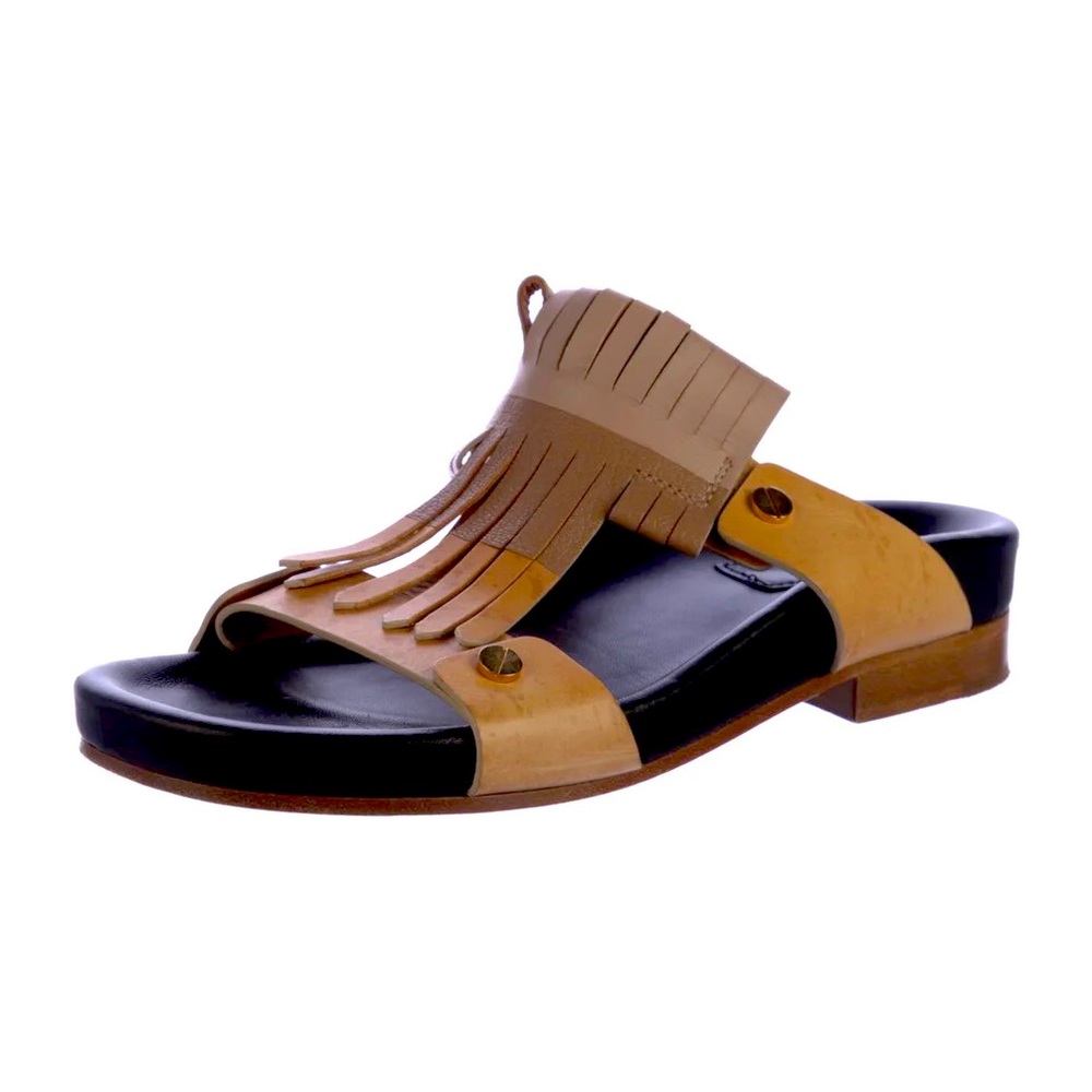 Chlo Leather Slides - image 1